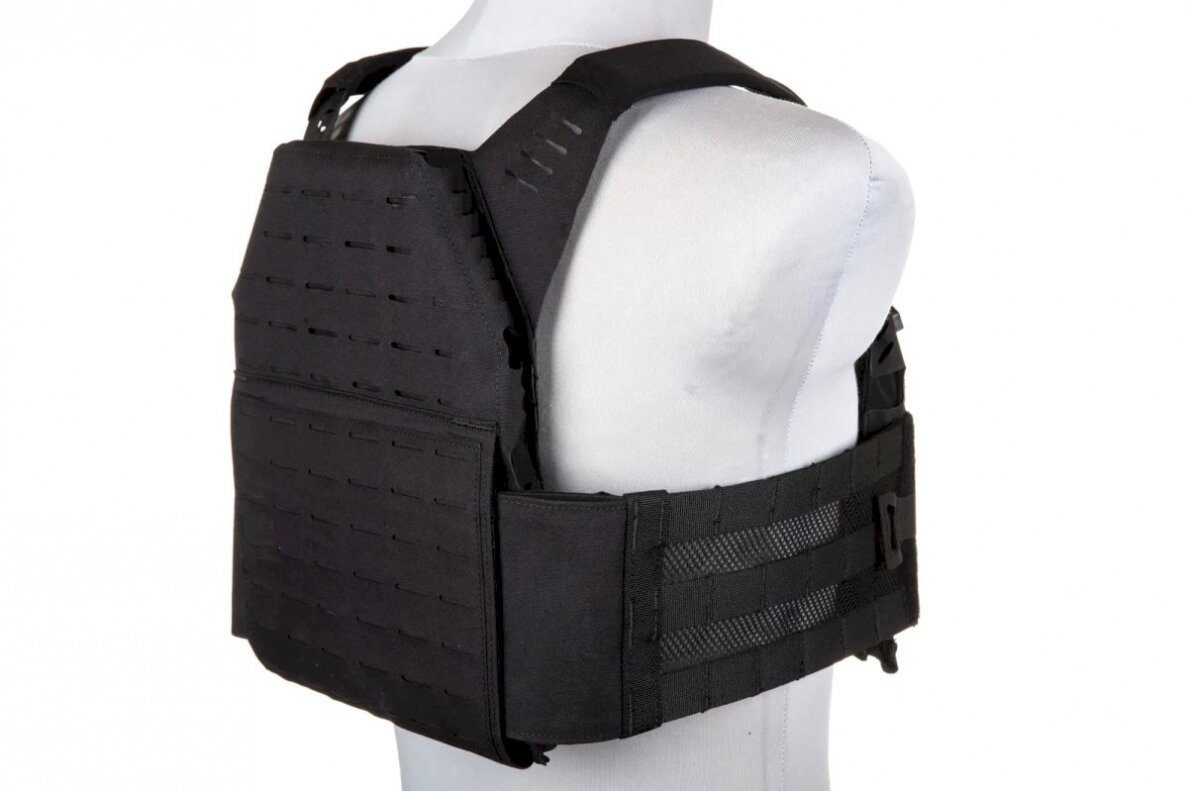 Wosport VE-97 Plate Carrier Tactical Vest Black 3