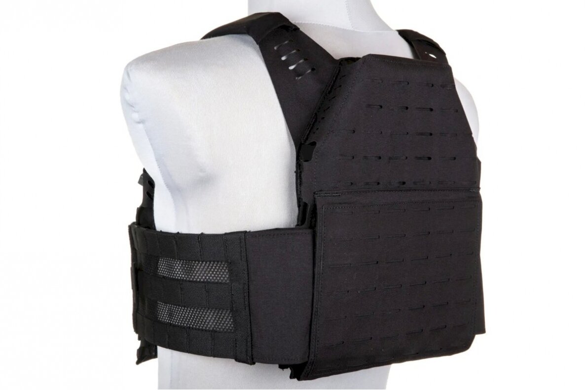 Wosport VE-97 Plate Carrier Tactical Vest Black 4