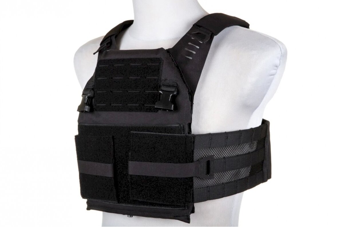 Wosport VE-97 Plate Carrier Tactical Vest Black 5