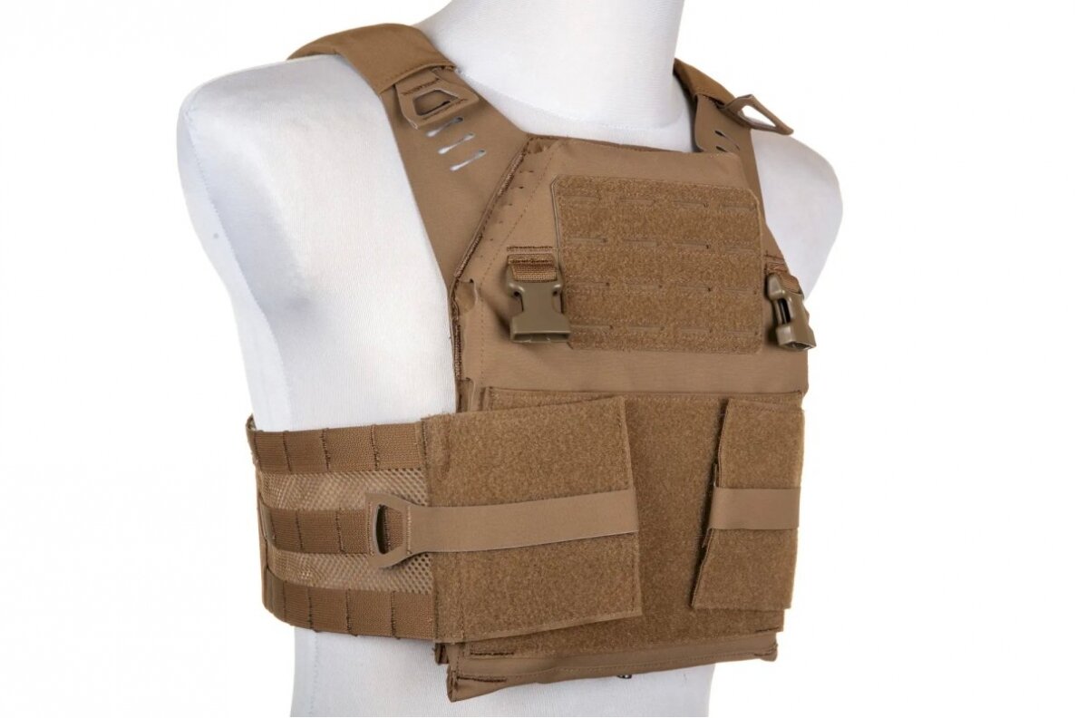 Wosport VE-97 Plate Carrier Tactical Vest Coyote Brown 1 Wosport VE-97 Plate Carrier Tactical Vest Coyote Brown 1