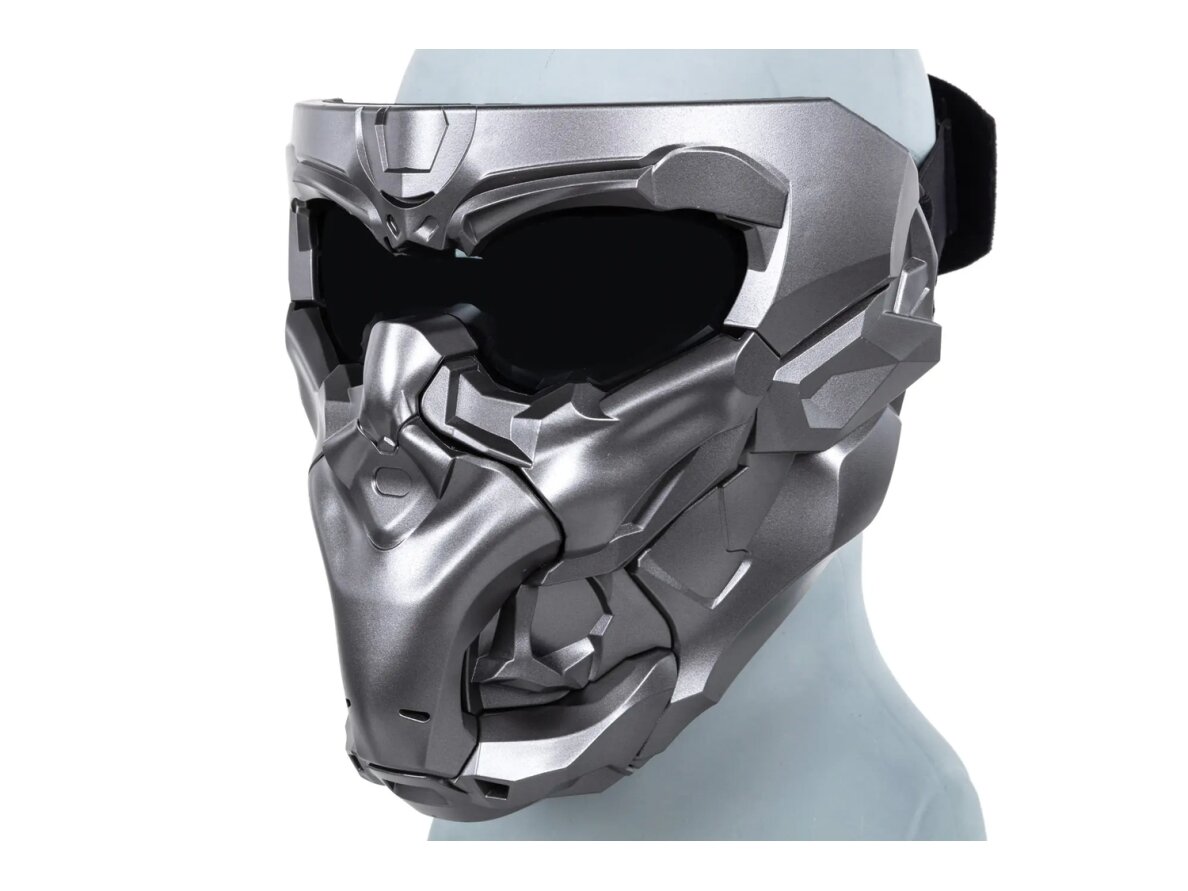 Wosport Doomsday MA-150 2-in-1 Mask Set Light Grey 2 Wosport Doomsday MA-150 2-in-1 Mask Set Light Grey 2