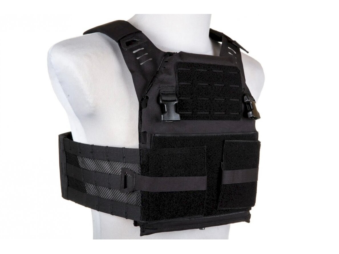 Wosport VE-97 Plate Carrier Tactical Vest Black 1 Wosport VE-97 Plate Carrier Tactical Vest Black 1