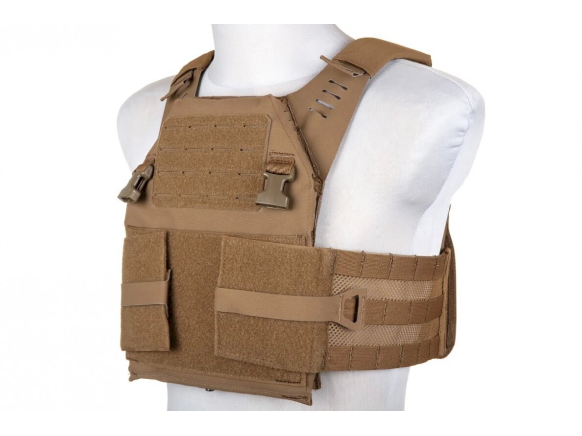 Wosport VE-97 Plate Carrier Tactical Vest Coyote Brown 4 Wosport VE-97 Plate Carrier Tactical Vest Coyote Brown 4