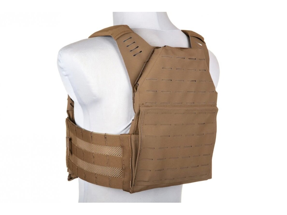 Wosport VE-97 Plate Carrier Tactical Vest Coyote Brown Wosport VE-97 Plate Carrier Tactical Vest Coyote Brown