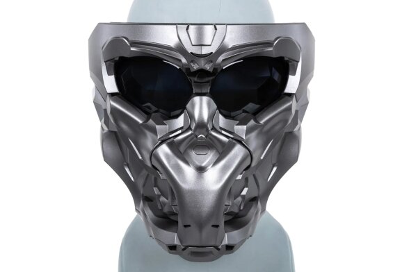 Wosport Doomsday MA-150 2-in-1 Mask Set Light Grey 6