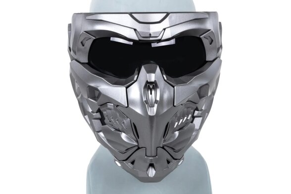 Wosport Doomsday MA-150 2-in-1 Mask Set Light Grey 7