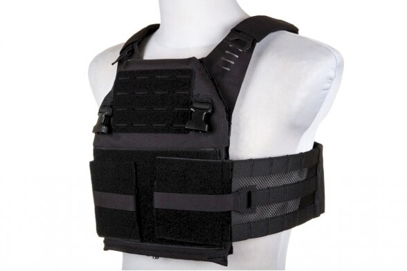 Wosport VE-97 Plate Carrier Tactical Vest Black 5