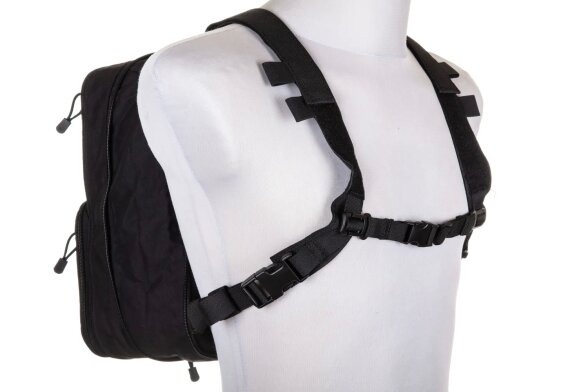 Wosport WST Tactical Backpack Black 3 Wosport WST Tactical Backpack Black 3