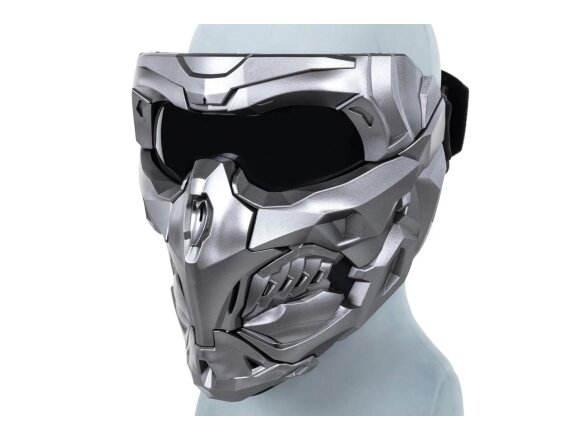 Wosport Doomsday MA-150 2-in-1 Mask Set Light Grey 5 Wosport Doomsday MA-150 2-in-1 Mask Set Light Grey 5