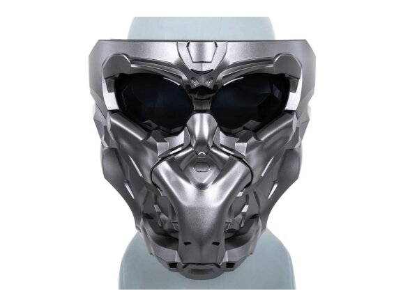 Wosport Doomsday MA-150 2-in-1 Mask Set Light Grey 6 Wosport Doomsday MA-150 2-in-1 Mask Set Light Grey 6