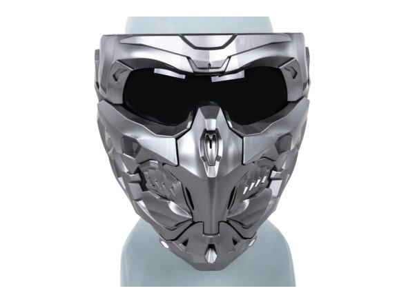 Wosport Doomsday MA-150 2-in-1 Mask Set Light Grey 7 Wosport Doomsday MA-150 2-in-1 Mask Set Light Grey 7