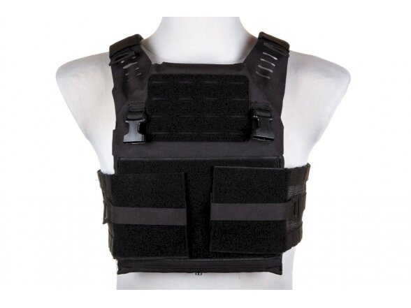 Wosport VE-97 Plate Carrier Tactical Vest Black Wosport VE-97 Plate Carrier Tactical Vest Black