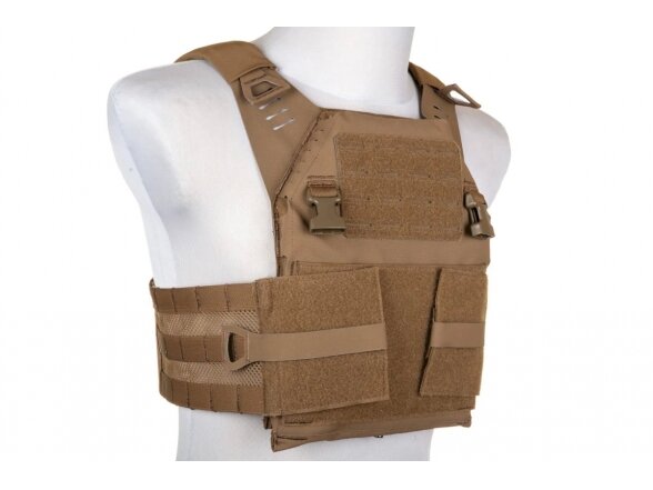 Wosport VE-97 Plate Carrier Tactical Vest Coyote Brown 1 Wosport VE-97 Plate Carrier Tactical Vest Coyote Brown 1