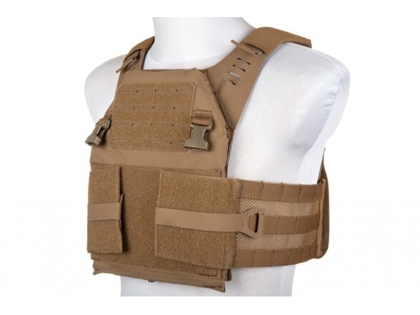 Wosport VE-97 Plate Carrier Tactical Vest Coyote Brown 4 Wosport VE-97 Plate Carrier Tactical Vest Coyote Brown 4