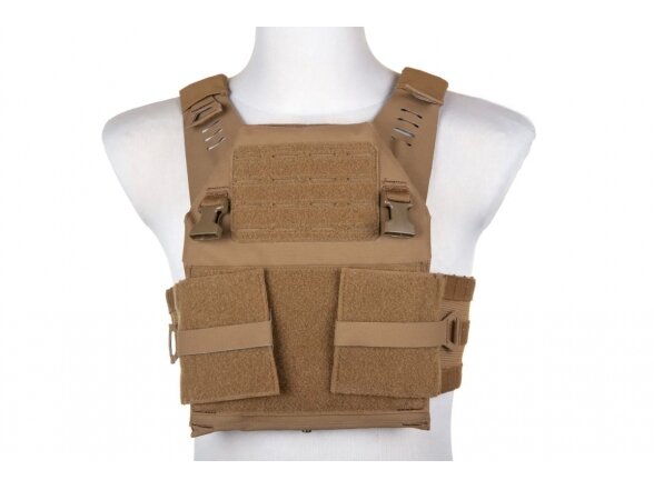 Wosport VE-97 Plate Carrier Tactical Vest Coyote Brown 5 Wosport VE-97 Plate Carrier Tactical Vest Coyote Brown 5